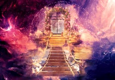 Artistic Multicolored 3d Rendering Computer Generated Illustration Of A Higher Dimension Heaven`s Gate Background vector illustration Artistic Multicolored 3d Rendering Computer Generated Illustration Of A Higher Dimension Heaven`s Gate Background vector illustration