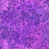 Artistiek Naadloos patroon met bloemen vector illustratie Artistiek Naadloos patroon met bloemen vector illustratie