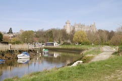 arundel slott västra sussex uk fotografering för bildbyråer arundel slott västra sussex uk fotografering för bildbyråer