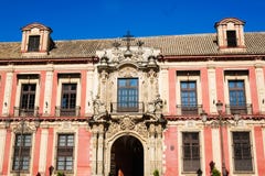 Arzobispal-Gebäude in Sevilla Stockfoto Arzobispal-Gebäude in Sevilla Stockfoto