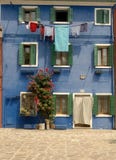 As ruas coloridas de Burano - Veneza fotos de stock As ruas coloridas de Burano - Veneza fotos de stock