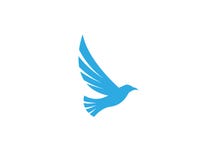 Asas abertas de Eagle e para voar para a ilustração do projeto do logotipo ilustração do vetor Asas abertas de Eagle e para voar para a ilustração do projeto do logotipo ilustração do vetor