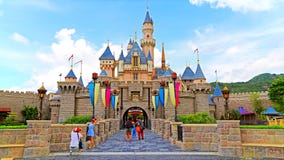 Aschenputtel-Schloss bei Disneyland Hong Kong