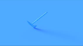 Ascia blu di combattimento royalty illustrazione gratis Ascia blu di combattimento royalty illustrazione gratis