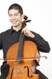 Asian Cellist Stock Images