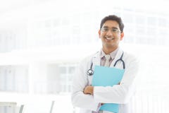 Asian Indian male medical doctor stock image Asian Indian male medical doctor stock image