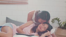 Asian Lesbian Sleep