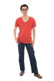 Asian man in casual royalty free stock photos Asian man in casual royalty free stock photos