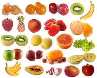 Assembling Of Delicious Fruit Royalty Free Stock Photos