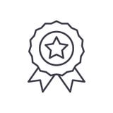 Assigned reward black icon concept. Assigned reward flat vector symbol, sign, illustration. vector illustration Assigned reward black icon concept. Assigned reward flat vector symbol, sign, illustration. vector illustration