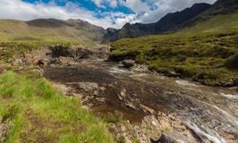 Associações feericamente, Glenbrittle, ilha de Skye, Escócia imagens de stock Associações feericamente, Glenbrittle, ilha de Skye, Escócia imagens de stock