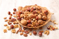Assorted nuts stock photos Assorted nuts stock photos