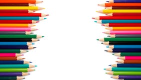 Assortment Of Coloured Pencils Royalty Free Stock Photo Assortment Of Coloured Pencils Royalty Free Stock Photo
