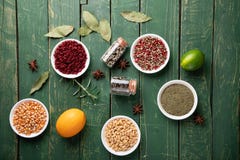 Assortment of various food items stock photography Assortment of various food items stock photography