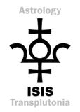 Astrologia: ISIS del pianeta Immagini Stock Libere da Diritti Astrologia: ISIS del pianeta Immagini Stock Libere da Diritti