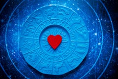 Astrology and love stock image Astrology and love stock image