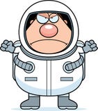 Astronaute Angry de bande dessinée illustration libre de droits Astronaute Angry de bande dessinée illustration libre de droits