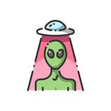 Astronautyczny obcy royalty ilustracja Astronautyczny obcy royalty ilustracja