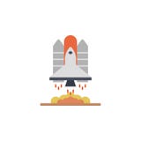 Astronave, icona colorata razzo Elemento dell'illustrazione dello spazio I segni e l'icona di simboli possono essere usati per il royalty illustrazione gratis Astronave, icona colorata razzo Elemento dell'illustrazione dello spazio I segni e l'icona di simboli possono essere usati per il royalty illustrazione gratis