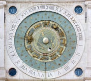 Astronomical Clock in the Piazza dei Signori in Padua stock image Astronomical Clock in the Piazza dei Signori in Padua stock image