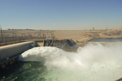 Aswan High Dam - Aswan - Egypt stock images Aswan High Dam - Aswan - Egypt stock images