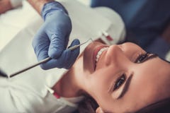 At The Dentist Royalty Free Stock Images At The Dentist Royalty Free Stock Images