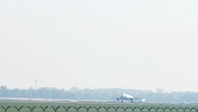 Aterrizaje de Lufthansa en el aeropuerto de Munich, MUC Aterrizaje de Lufthansa en el aeropuerto de Munich, MUC