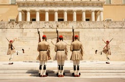 Athens, the changing of the guard