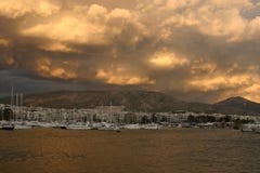 Athens Marina In Alimos. Stock Images