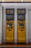 Atm-maskiner i Bangkok, Thailand arkivfoto Atm-maskiner i Bangkok, Thailand arkivfoto