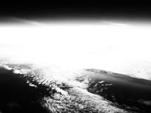Atombombetests, Fotos einer Kernexplosion von der Luft, historisches Retro- Foto lizenzfreie stockbilder Atombombetests, Fotos einer Kernexplosion von der Luft, historisches Retro- Foto lizenzfreie stockbilder
