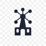 Atomium transparant pictogram Het ontwerp van het Atomiumsymbool van Architectur stock illustratie Atomium transparant pictogram Het ontwerp van het Atomiumsymbool van Architectur stock illustratie