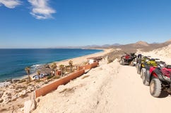 ATV Trail In Los Cabos, Mexico Royalty Free Stock Photos