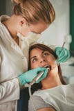 Au dentiste images stock Au dentiste images stock