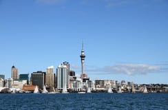 Auckland City, New Zealand By Day 6 Royalty Free Stock Image