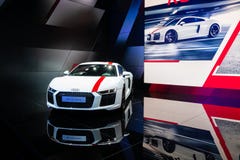 Audi R8 V10 RWS sports car Stock Photo Audi R8 V10 RWS sports car Stock Photo