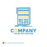 Audio, control, mix, mixer, studio Blue Yellow Business Logo tem stock illustration Audio, control, mix, mixer, studio Blue Yellow Business Logo tem stock illustration