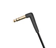 Audio kabel odizolowywający na bielu fotografia royalty free Audio kabel odizolowywający na bielu fotografia royalty free