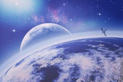 Auf der Umlaufbahn der Erde universum Hintergründe der abstrakten Wissenschaft die NASA stockfotos Auf der Umlaufbahn der Erde universum Hintergründe der abstrakten Wissenschaft die NASA stockfotos