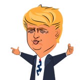 Caricature Of Presidential Candidate Donald Trump Editorial Stock Image ...