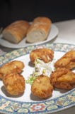 Autentyczni hiszpańscy croquettes obraz stock Autentyczni hiszpańscy croquettes obraz stock