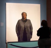 Author, Toni Morrison At The National Portrait Gallery