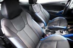 Auto Front Seats royalty-vrije stock afbeeldingen Auto Front Seats royalty-vrije stock afbeeldingen