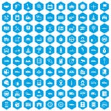 100 auto icons set blue. 100 auto icons set in blue hexagon isolated vector illustration vector illustration 100 auto icons set blue. 100 auto icons set in blue hexagon isolated vector illustration vector illustration