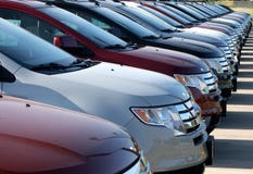 Auto's in nieuwe autopartij Auto's in nieuwe autopartij