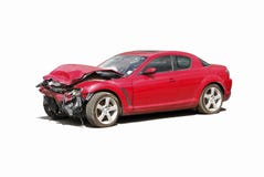 Auto wrak stock fotografie Auto wrak stock fotografie