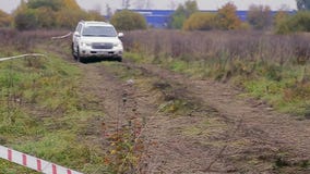 Autobewegingen op vuil verzamelingsspoor Autobewegingen op vuil verzamelingsspoor