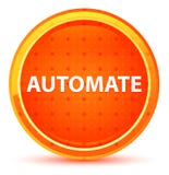 Automatiseer Natuurlijke Oranje Ronde Knoop royalty-vrije illustratie Automatiseer Natuurlijke Oranje Ronde Knoop royalty-vrije illustratie