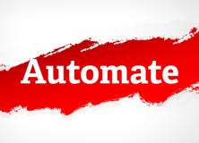 Automatiseer Rode Borstel Abstracte Illustratie Als achtergrond vector illustratie Automatiseer Rode Borstel Abstracte Illustratie Als achtergrond vector illustratie
