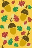 Autumn Acorns Royalty Free Stock Photo Autumn Acorns Royalty Free Stock Photo